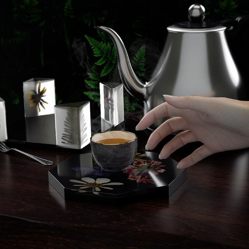 Уникальные восьмиугольные формы Прочная силиконовая форма Домашний аксессуар для персонализации Подстаканников и декоративных элементов Ежедневное использование