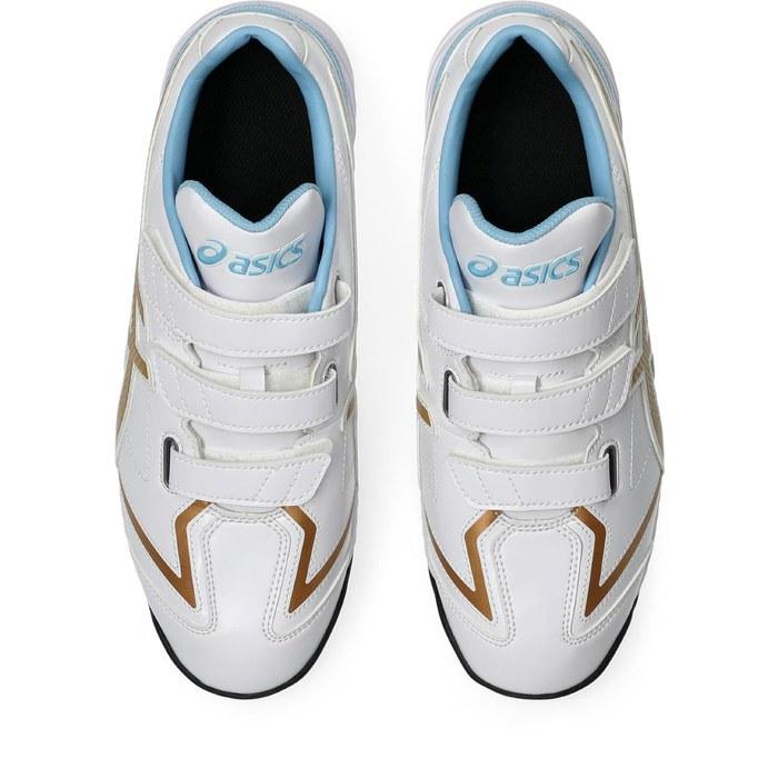[Asics] Baseball Shoes NEOREVIVE TR 3 WHITE/PURE GOLD 26.0 cm 2.5E 104(WHITE/PURE GOLD)