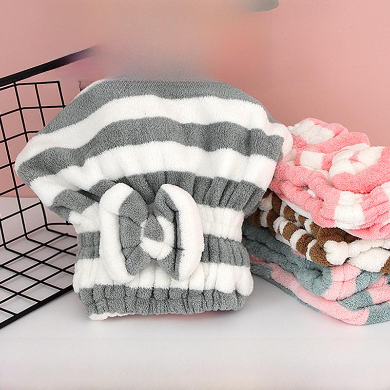 Princess Super Absorbent Quick-Dry Hair Towel Cap for Women