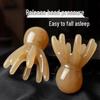 Octopus Scalp Massager: Portable Wide Tooth Comb for Head Acupoint Therapy and Gua Sha.
