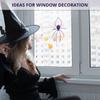 Spider Stained Glass Sun Catcher Halloween Interior Decoration Unique Window Decoration Gift For Friends