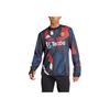 adidas MUFC Pre Warm Top Удобная футболка с круглым вырезом и длинным рукавом Мужские топы Черный Красный Han-Jade-Белый JD7145