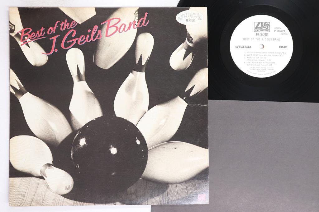 LP Record J. GEILS BAND - Best Of The J. Geils Band P10677APROMO ATLANTIC 1979 Japan Rock Used
