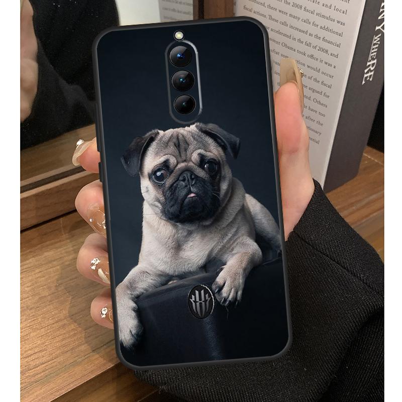 Pug Dog French Bulldog Case For Nubia Red Magic 8 9 10 Pro Plus 6 7 6S 7S Pro 5G 6R RedMagic 9S 8S Pro Plus Coque