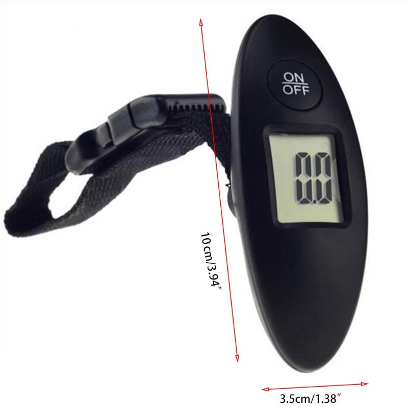 Hanging Luggage Scale Handheld Digital 100g/40kg Baggage Scale LCD Display Portable Suitcase Weight Scale with Hook