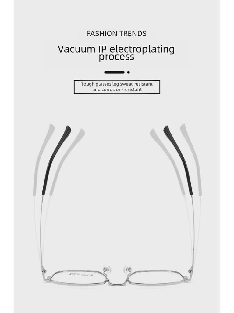 Немагнитная титановая оправа для очков в стиле ретро для женщин - модель KO33007K, сверхлегкая и подходит для близорукости
