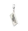 Harry Potter sterling silver hogwarts Acceptance Letter clip on charm