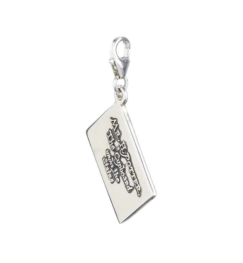 Harry Potter sterling silver hogwarts Acceptance Letter clip on charm