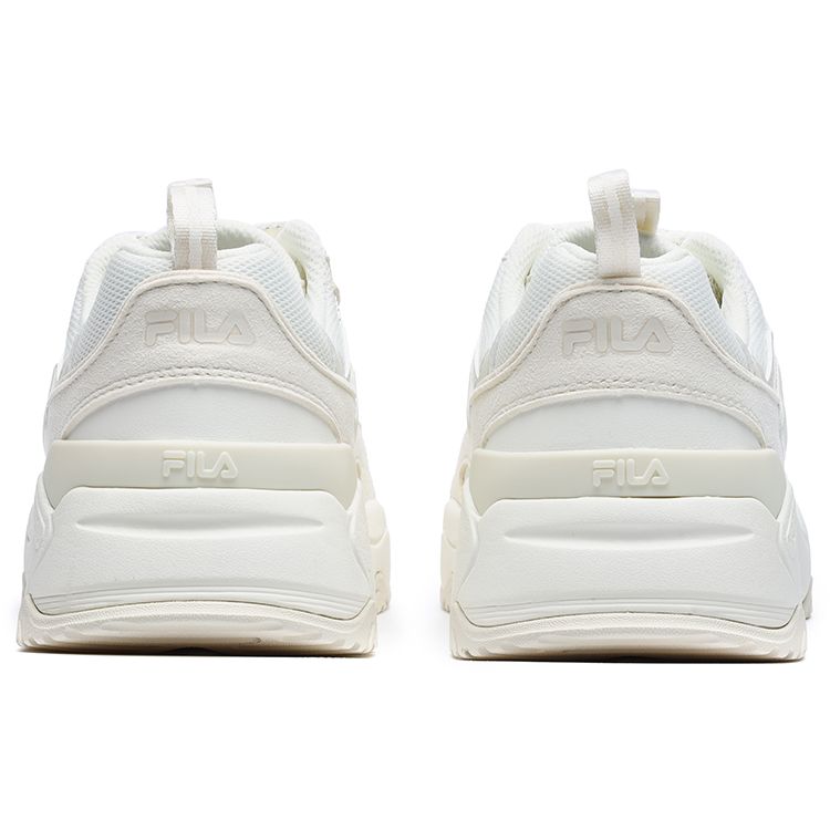 Fila Rayflide Fabric Synthetic Leather Comfortable Colorful Low-Top Lifestyle Casual Shoes Women Sneaker Tofu-White F12W242121FMT