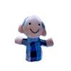 Plush toy family finger puppets
