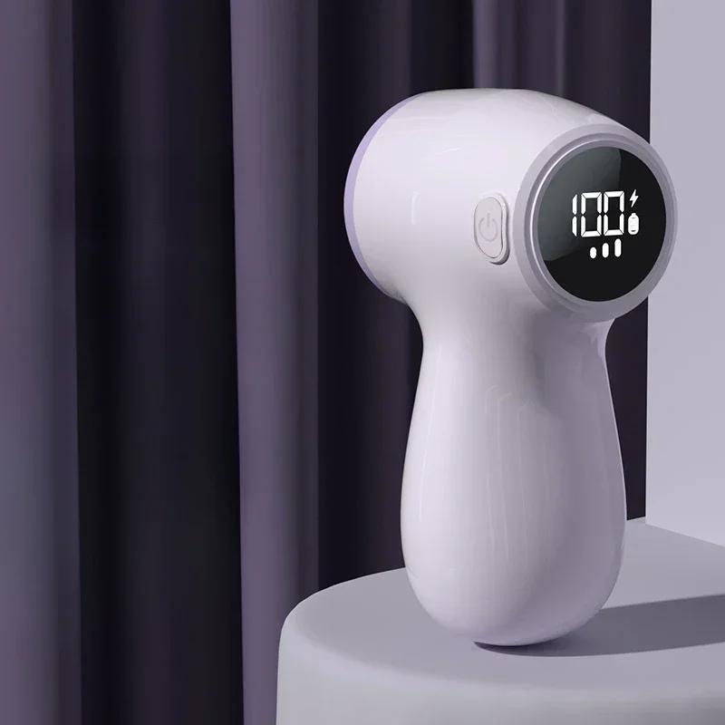 Портативный пылесос для удаления катышков с одежды, перезаряжаемая бритва для ткани, 3-скоростная электрическая бритва для удаления катышков со свитера, перезаряжаемая через USB