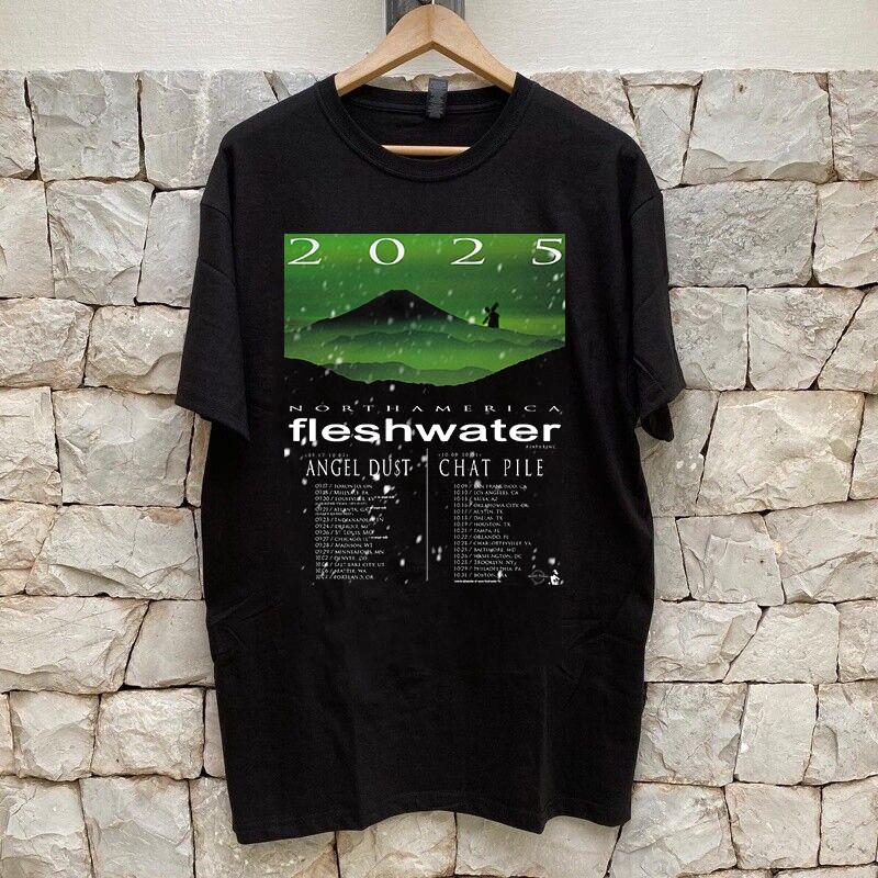 Fleshwater fall tour with Chat Pile & Angel Du$t Full Size S-5XL Unisex T-Shirt