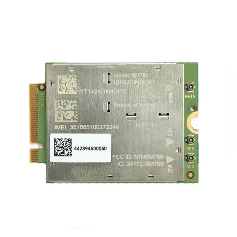 Портативный модуль 4G LTE EM7511 M.2 LTE 4G Сетевая карта PCIE M.2 Сетевой модуль Беспроводная карта для ноутбука ПК
