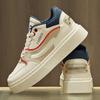 Unisex Fashion Sneakers With Skull Print Low-Heel Casual Shoes Youth Daily Wear