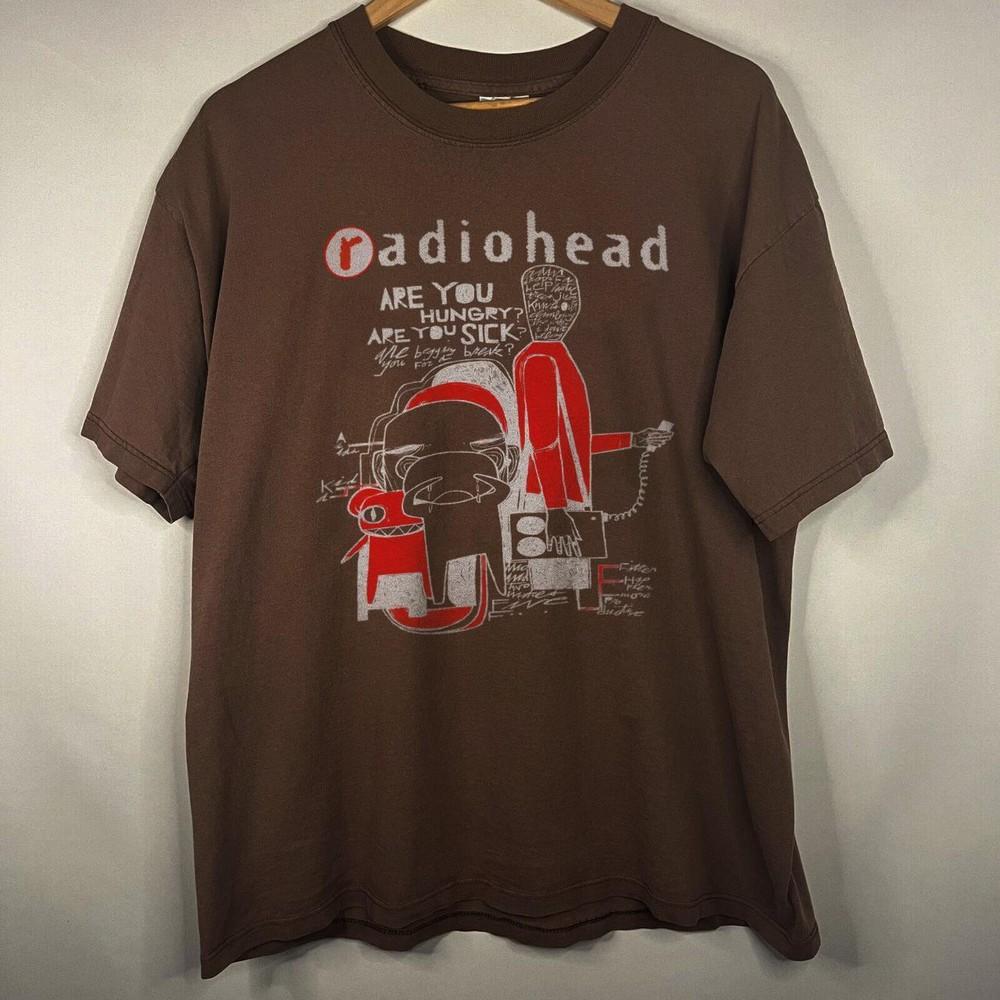 Radiohead Band Shirt Radiohead Classic Style Unisex Tshirt Reprint S-5XL Unisex T-Shirt