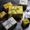 25 ярдов/рулон Золотые Серебряные Металлические Блестящие Ленты для Одежды Одежды DIY Аксессуары Ремесла Швейные Тканевые Принадлежности Упаковка Подарков