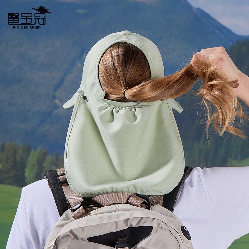 Весенне-летняя уличная шляпа от солнца, может вешать маску, женская шляпа с большими полями, шаль, шляпа-ведро, универсальная модная шляпа от солнца