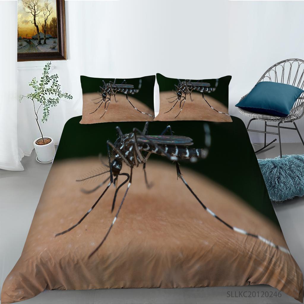 Duvet Cover Washed Breathable Home Bedding Set Microfiber Children Teen King Double Size Highly Quality Misquito Quilt Cover