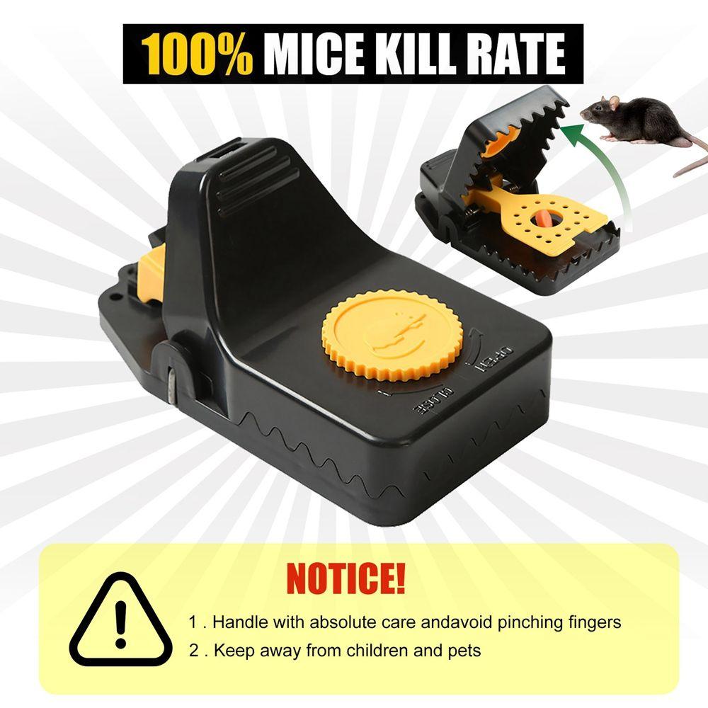 Outdoor Indoor Rodent Catcher Snap Trap Rat Traps Mouse Trap Pest Killer Mice Trap Rat Catcher