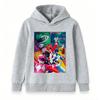 Kids Boys Girls Casual Long Sleeve Crewneck Hoodie, Cool Colorful Superhero Team Printed Soft Pullover Sweatshirt for Daily Wear and Themed Party Acti