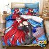 Аниме High School DxD Комплект постельного белья Пододеяльник Простыня Постельный комплект с принтом Наволочка Кровать Полный Queen King Size Одеяло Спальня