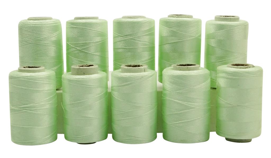 10 шт., новые швейные принадлежности для квилтинга, коричневая оптовая продажа, катушка, полиэстер