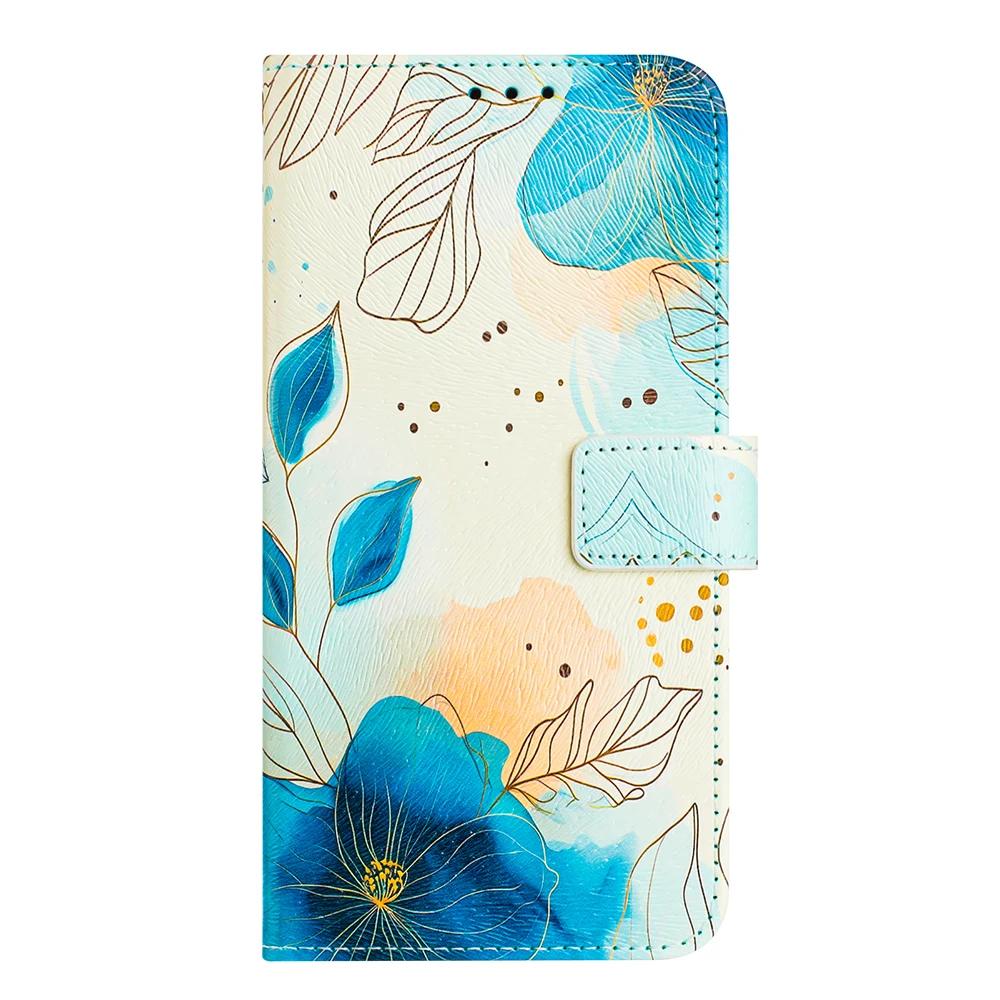 Цветной кошелек-чехол с рисунком для OnePlus 11 11R Nord 5 CE 5 4 Lite 2T Ace 3 2 Pro 2V 1+ N30 SE Подставка Слот для карт Чехол-книжка для телефона
