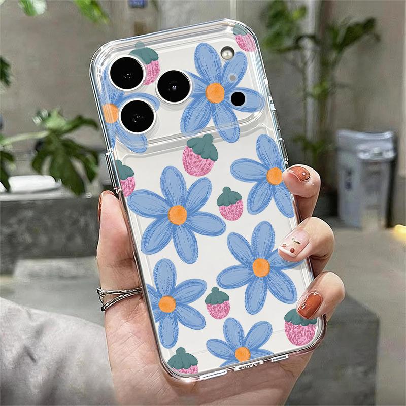 Прозрачный чехол для телефона с рисунком розовых цветов для iPhone 17e 17 16 15 14 13 Pro Max 17 16 Pro 16e 12 11, прозрачный, ударопрочный, мягкий чехол