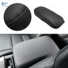 Черная кожа из микрофибры, автомобильные аксессуары, центральная консоль, подлокотник, накладка для Toyota Camry 2012 2013 2014 2015 2016