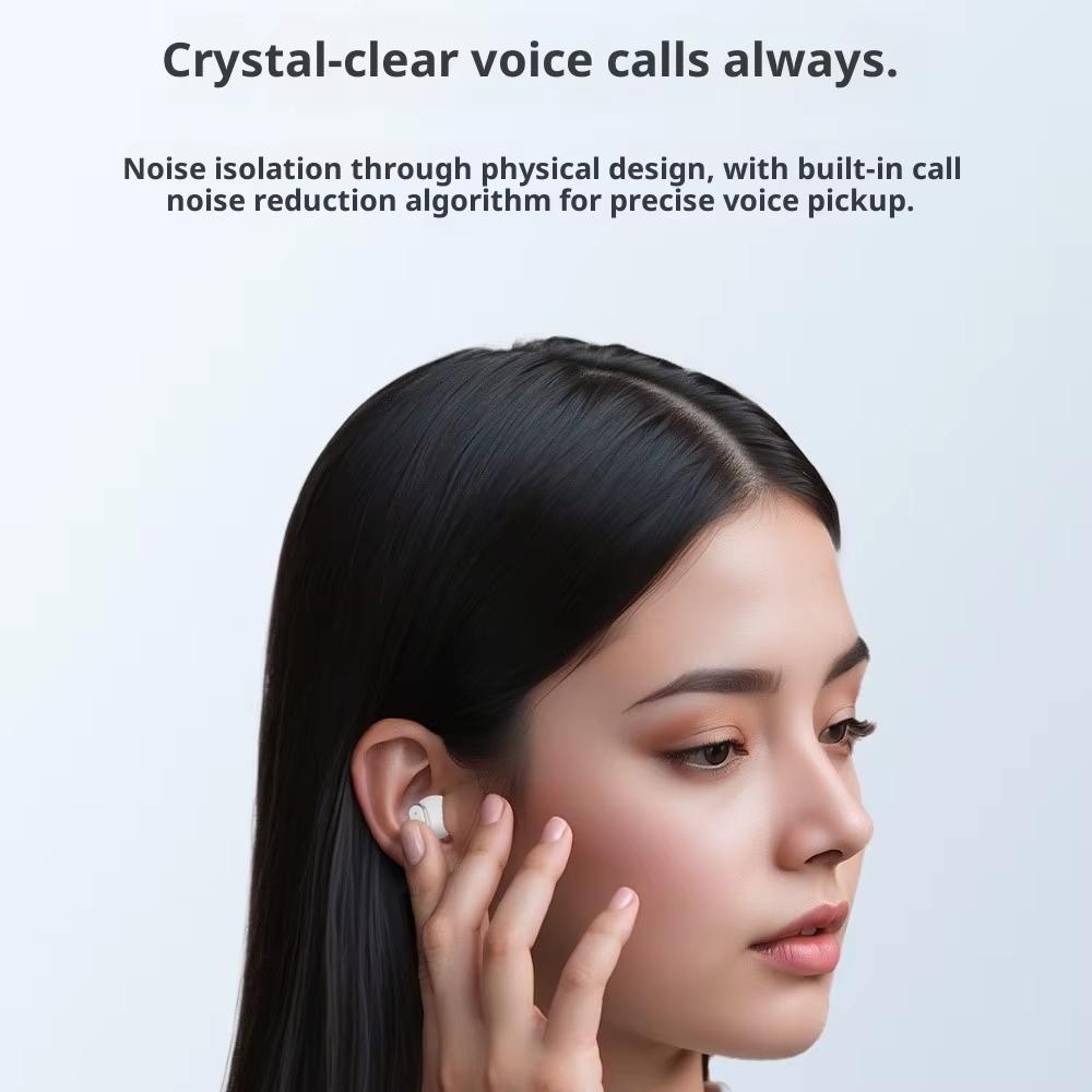 Bluetooth 5.4 Наушники с костной проводимостью для сна Парные Двойное сопряжение в одном Шумоподавление Hi-Fi Спортивные Мощность Цифровой дисплей Вкладыши