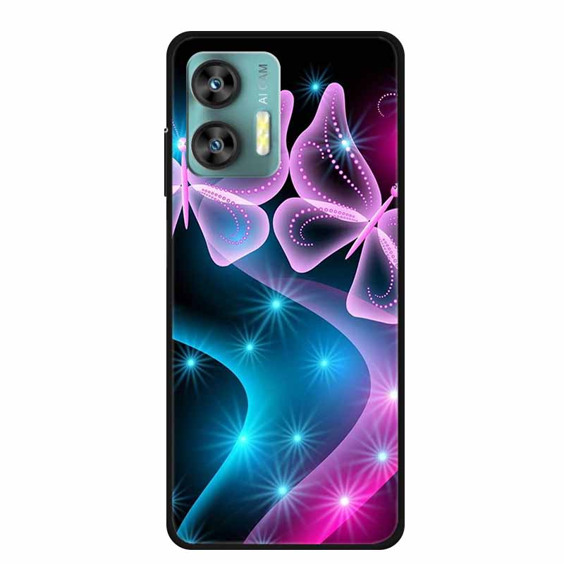 Для Oukitel C36 C35 Чехол Роскошный ТПУ Мягкий Силикон Чехлы для Телефона Задняя Крышка для Oukitel C35 OukitelC36 Ударопрочный Цветы Fundas