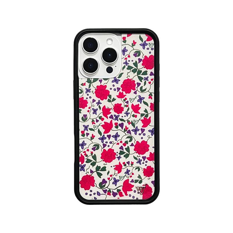 Чехол для телефона Wildflower Hot 3D Lilypad Floral wf protect для iPhone 15pro 12 13 14 15 16 Pro Max 16 Plus 16pro Розовый цветок wf Обложка