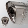 Выхлопная система R1 с круглой задней частью для мотоцикла CFMOTO 450NK/450SR из нержавеющей стали