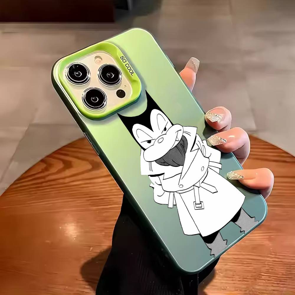 Comic B-Billy Bat Phone Case Color Silver Shell For IPhone 17 16 15 14 13 12 11 Pro Max Plus