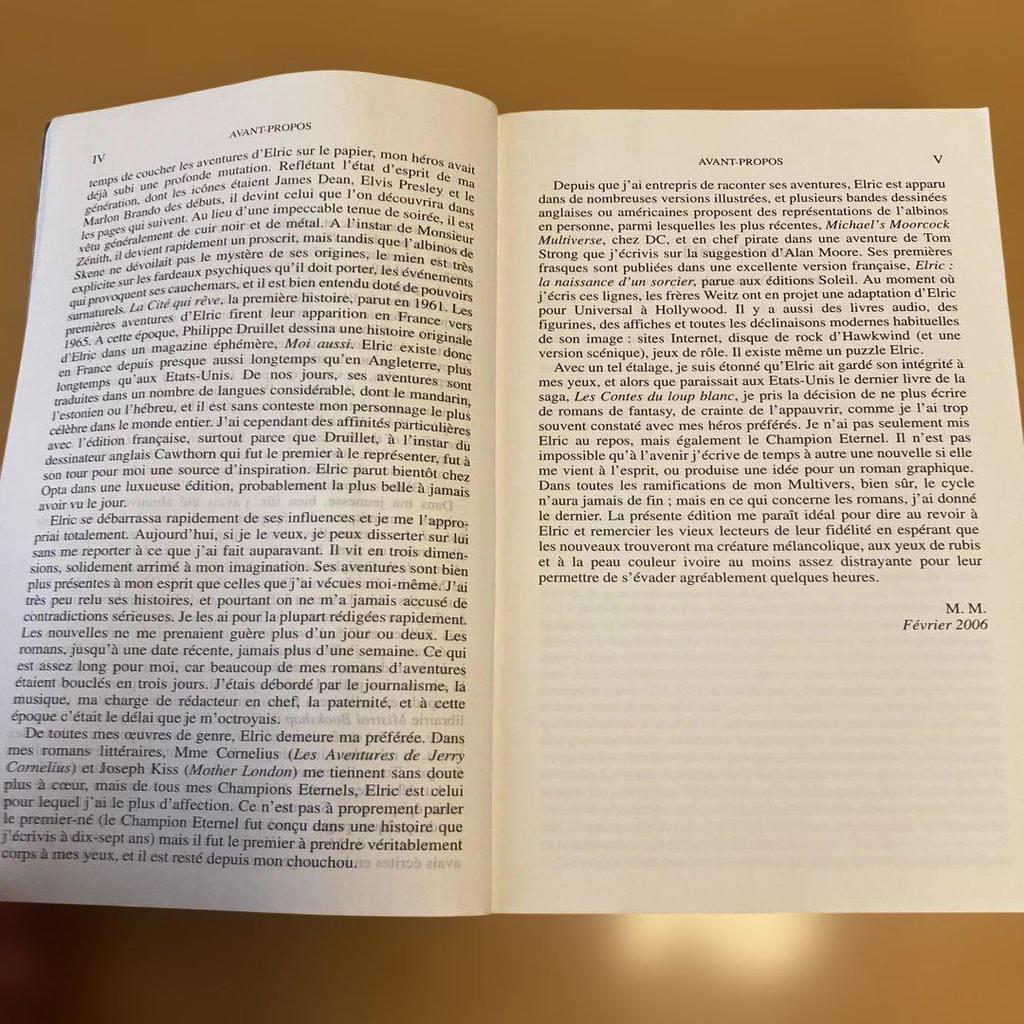 [Б/У] Французская версия серии "Элрик" Майкла Муркока