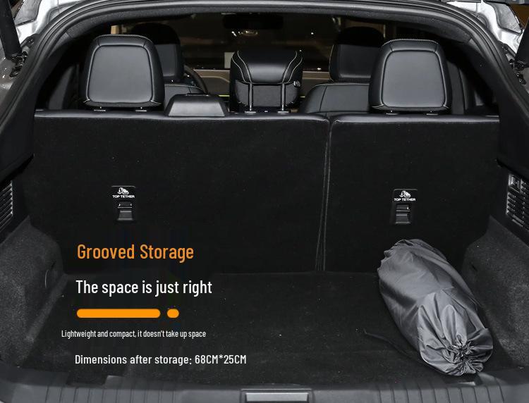 Надувной матрас для автомобиля Ford Mustang: Автоматический надувной матрас для заднего сиденья в багажник