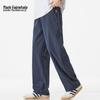 Mark Fairwhale Men's Tencel Blend Wide-Leg Casual Pants