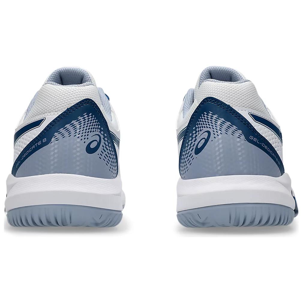 Asics Gel Dedicate 8 White Mako Blue Men Sneakers 1041A408-103