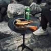 Круглый стол для кемпинга, круглый стол, портативный мини-круглый складной столик для пикника на открытом воздухе, аксессуары для кемпинга