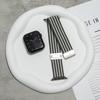 Плетеный нейлоновый ремешок для Apple Watch Series 11 10 42 мм 46 мм 45 41 мм 44 40 38 мм Магнитный ремешок для Iwatch Ultra 3 2 49 мм 9 8 7 SE3