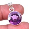 Natural Alexandrite Gemstone 925 Solid Sterling Silver Gift Pendant 1.25" q0I02