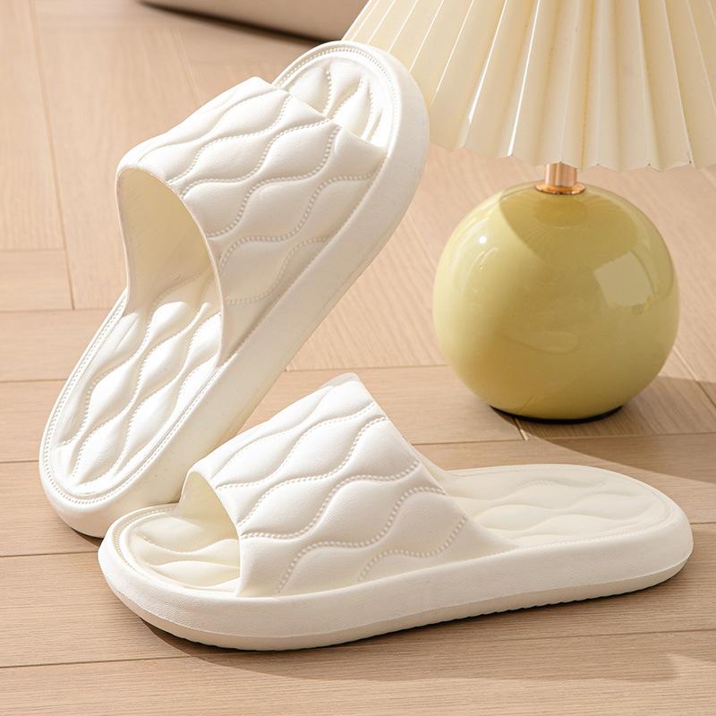 Летние модные женские тапочки для ванной с противоскользящим покрытием