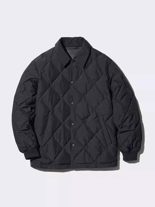 Men's Diamond Quilted Cotton Jacket - New 2026 Autumn/Winter Style
