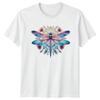 Dragonfly Mandala Art T-Shirt Yoga Meditation Design for Men Women