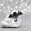 Charming Brooch Cat Black And White Cartoon Design Stylish Alloy Pin For Gifts