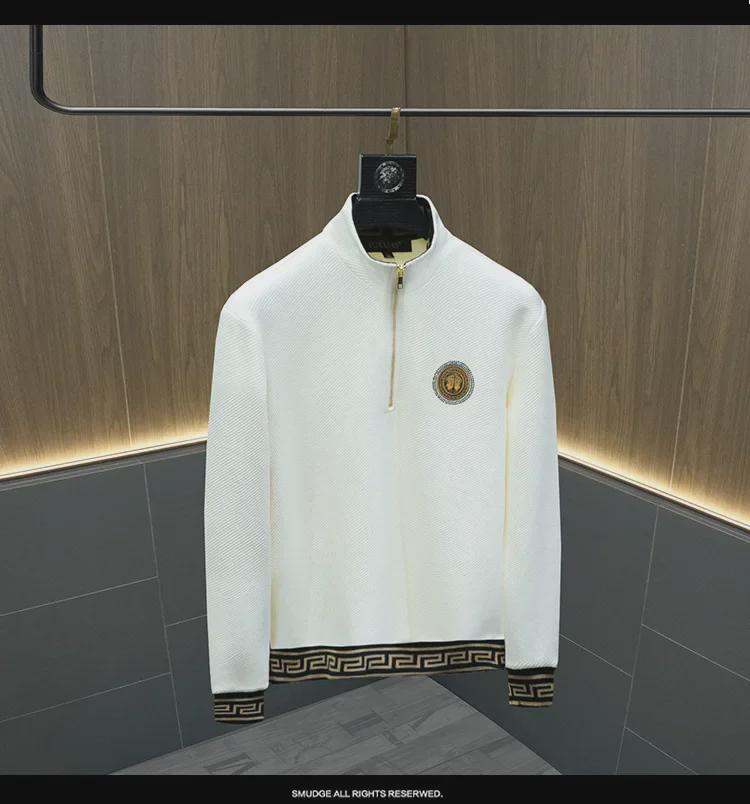 Мужской комплект из модной осенней повседневной толстовки и облегающего спортивного костюма 2023 года