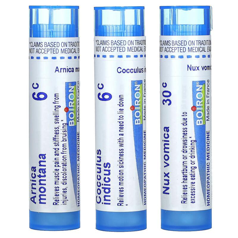 Jet Lag Relief, Meltaway Pellets, Combo Pack, 3 Tubes, 80 Pellets Each