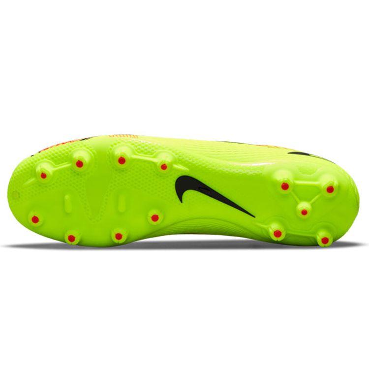 Nike Футбольные бутсы Mercurial Vapor 14 Pro с круглым логотипом HG для мужчин, серебристо-желтые CV0994-760