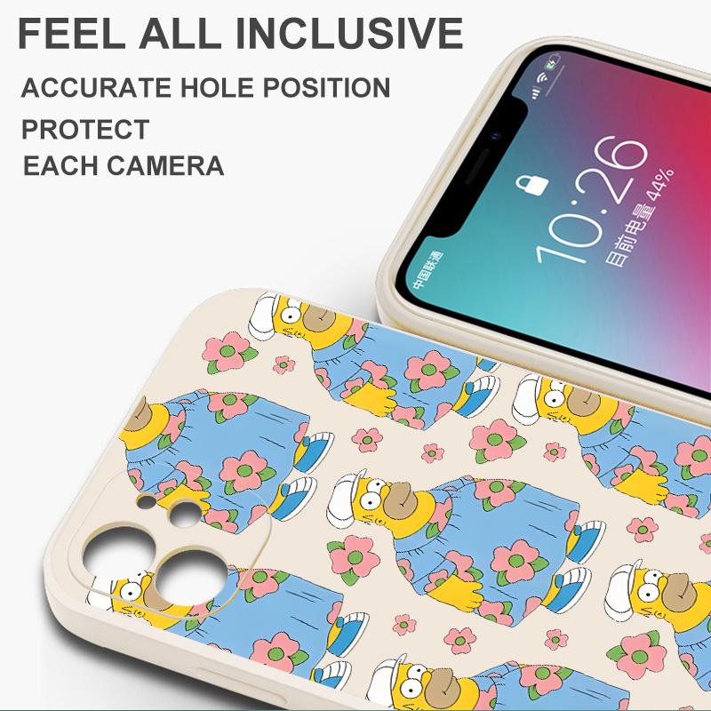 The S-simpsons Cute Soft Cover Phone Case for Honor X8a X9C X7d X9D X9b X9a X7a X5c X8b X7b