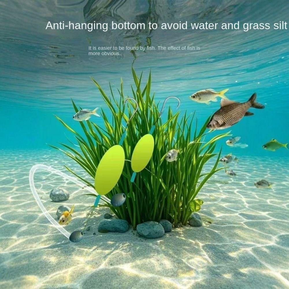 5pcs suspension Carp Fishing Hook Anti bottom Carp Rigs fishing lure Fishing Tackle